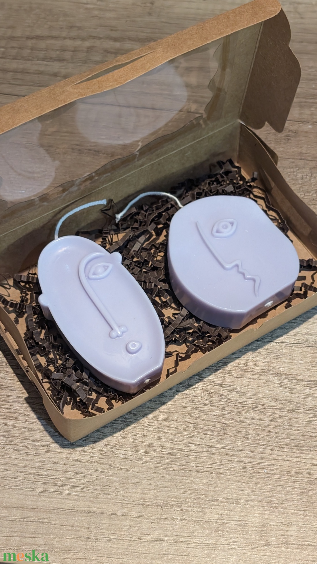 Soul mates candle box - otthon & életmód - gyertya, illat, aroma - gyertya - Meska.hu