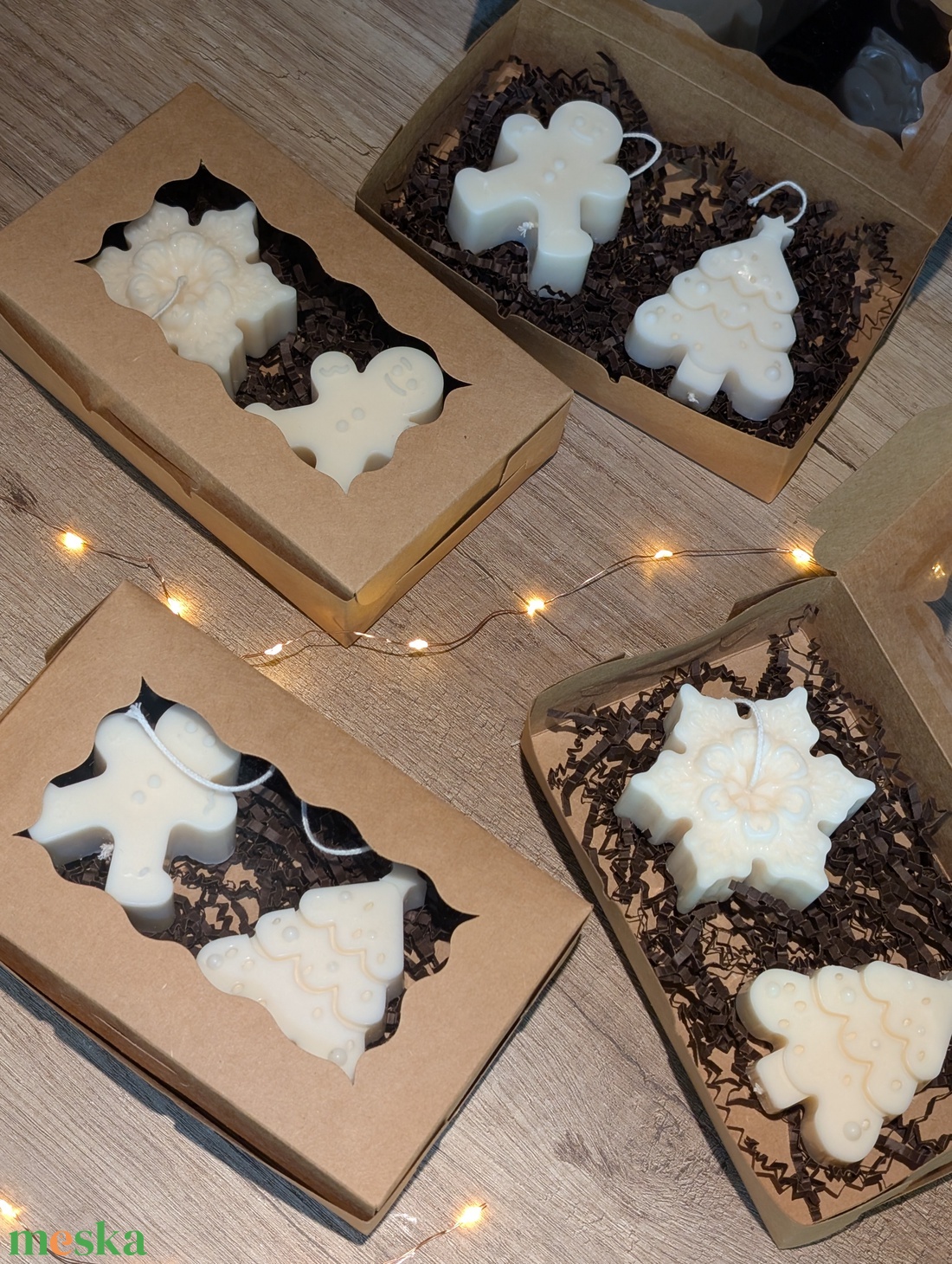 Xmas box - otthon & életmód - gyertya, illat, aroma - gyertya - Meska.hu