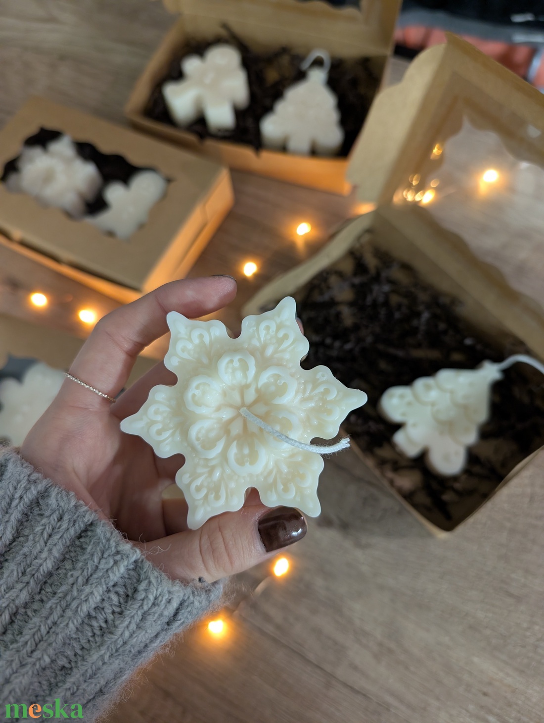 Xmas box - otthon & életmód - gyertya, illat, aroma - gyertya - Meska.hu