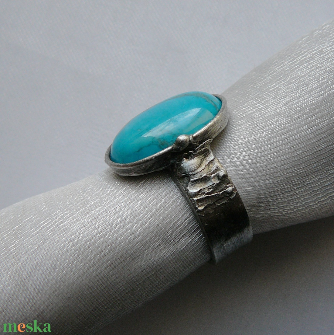Türkinit gyűrű - ékszer - gyűrű - szoliter gyűrű - Meska.hu