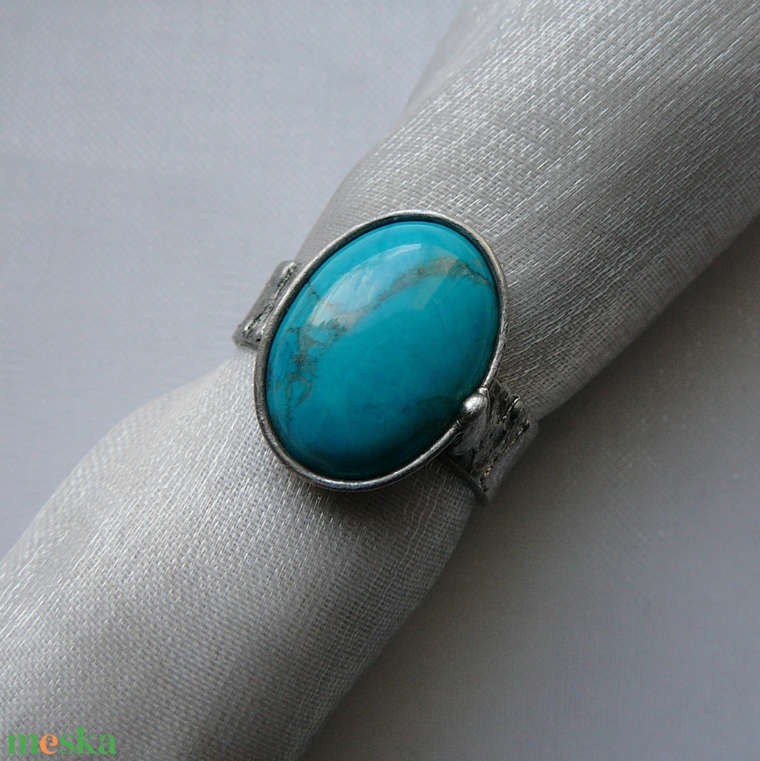 Türkinit gyűrű - ékszer - gyűrű - szoliter gyűrű - Meska.hu