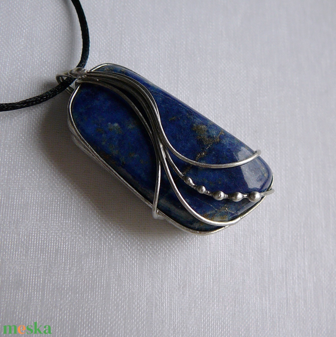 Lápisz lazuli medál - ékszer - nyaklánc - medál - Meska.hu