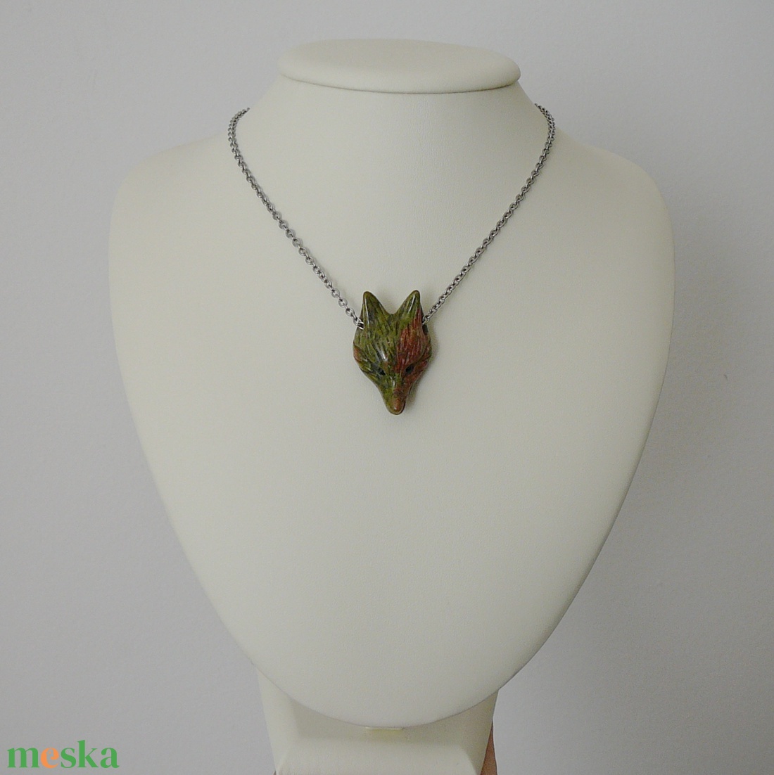 Unakit róka medálos nyaklánc - ékszer - nyaklánc - medálos nyaklánc - Meska.hu
