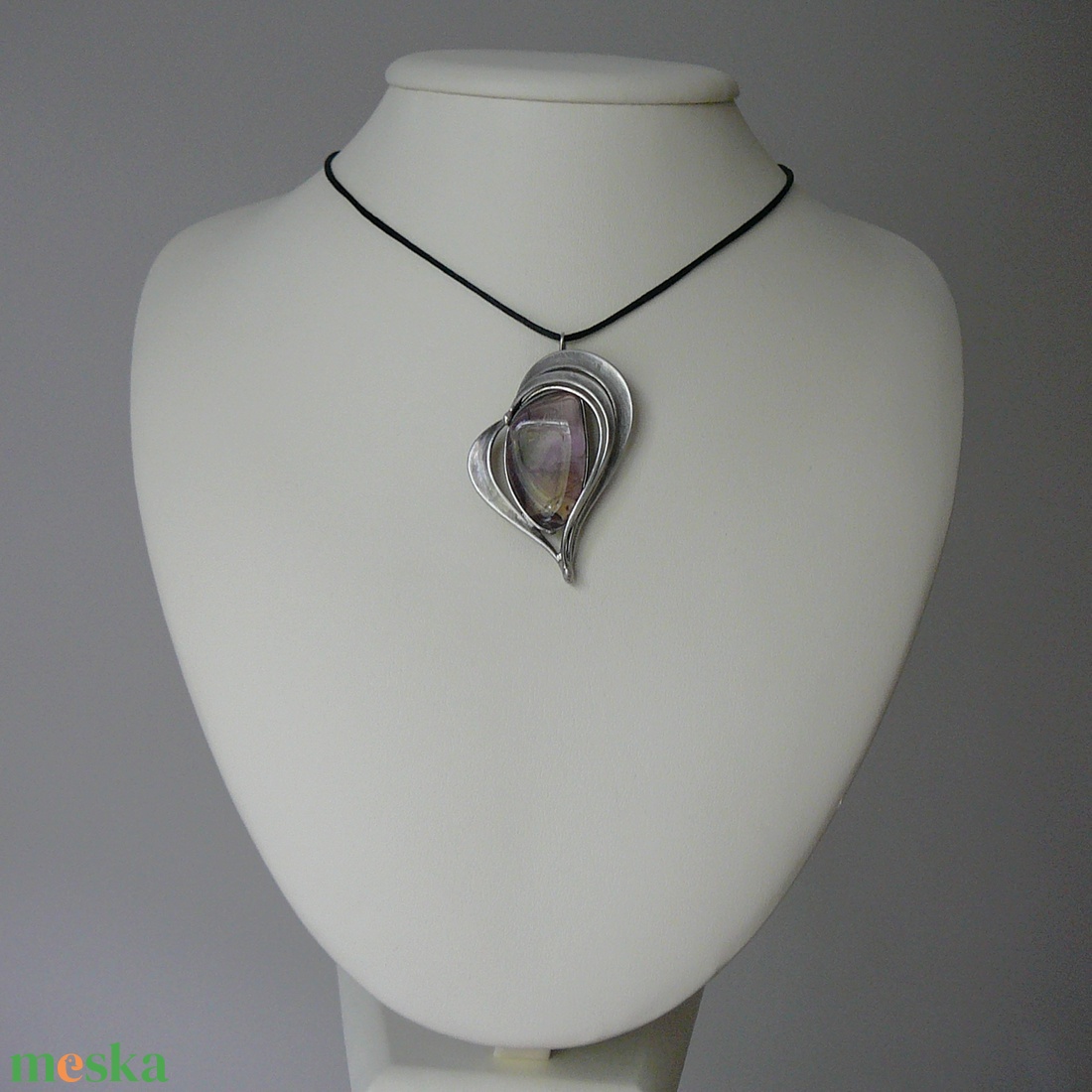 Ametrin medál - ékszer - nyaklánc - medálos nyaklánc - Meska.hu