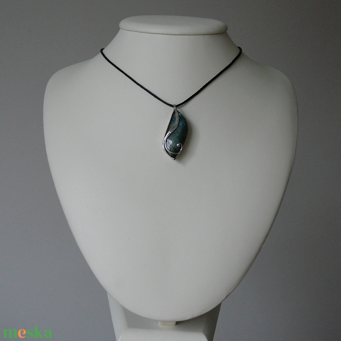 Labradorit medál - ékszer - nyaklánc - medál - Meska.hu