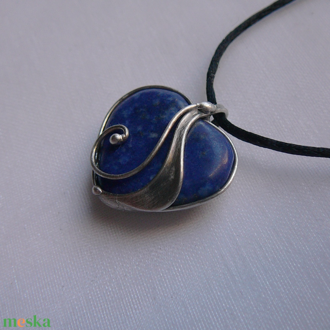 Lápisz mini szív medál - ékszer - nyaklánc - medálos nyaklánc - Meska.hu