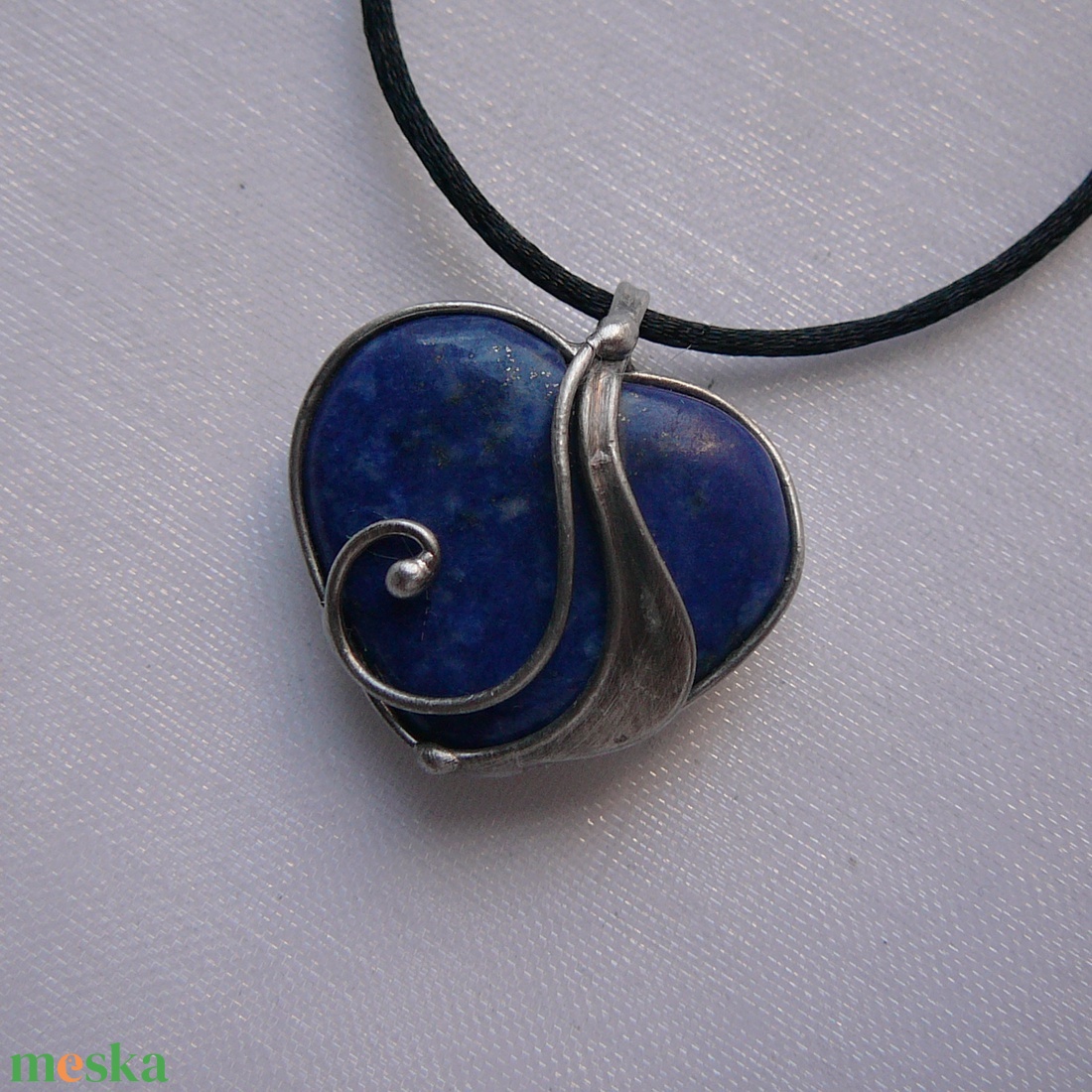 Lápisz mini szív medál - ékszer - nyaklánc - medálos nyaklánc - Meska.hu