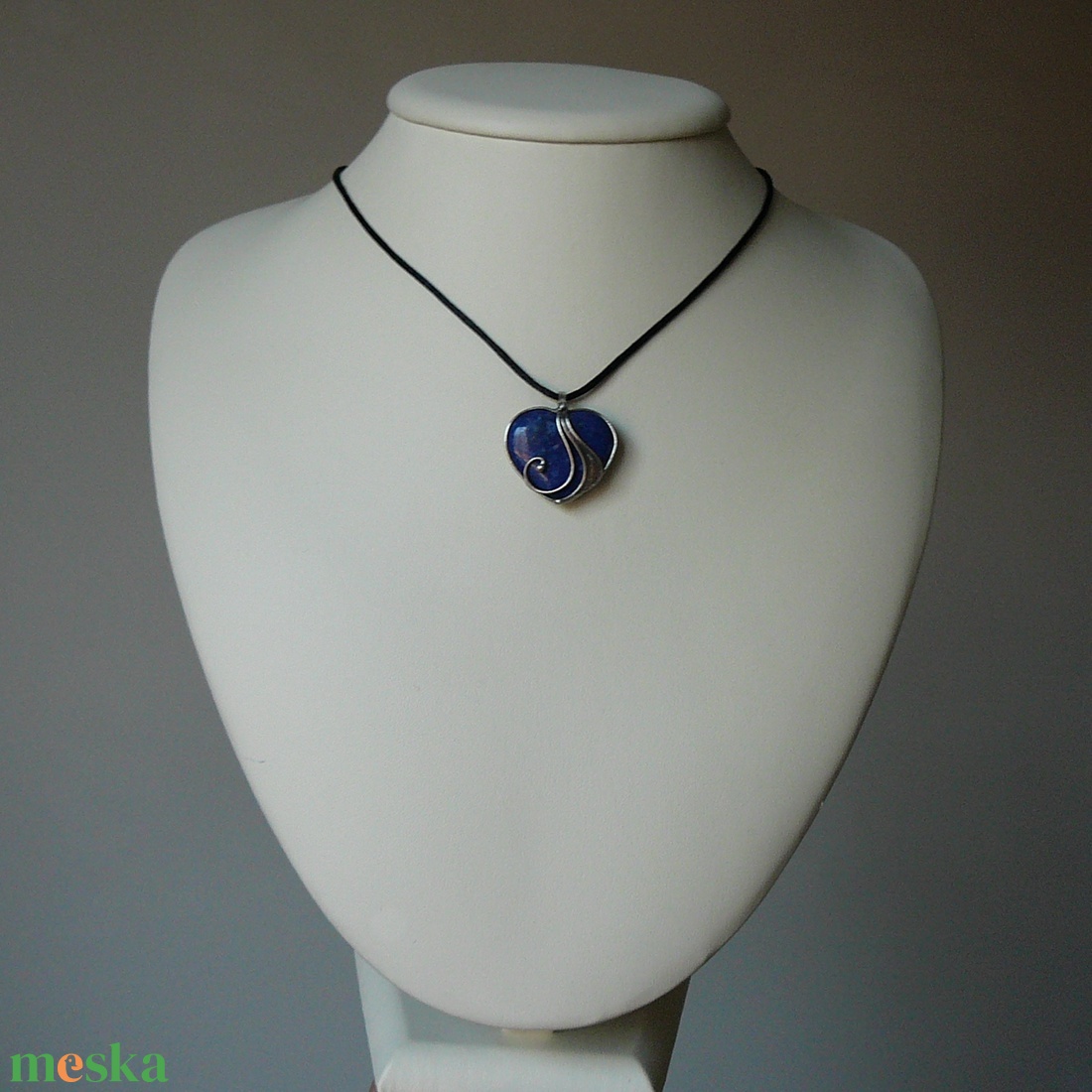 Lápisz mini szív medál - ékszer - nyaklánc - medálos nyaklánc - Meska.hu