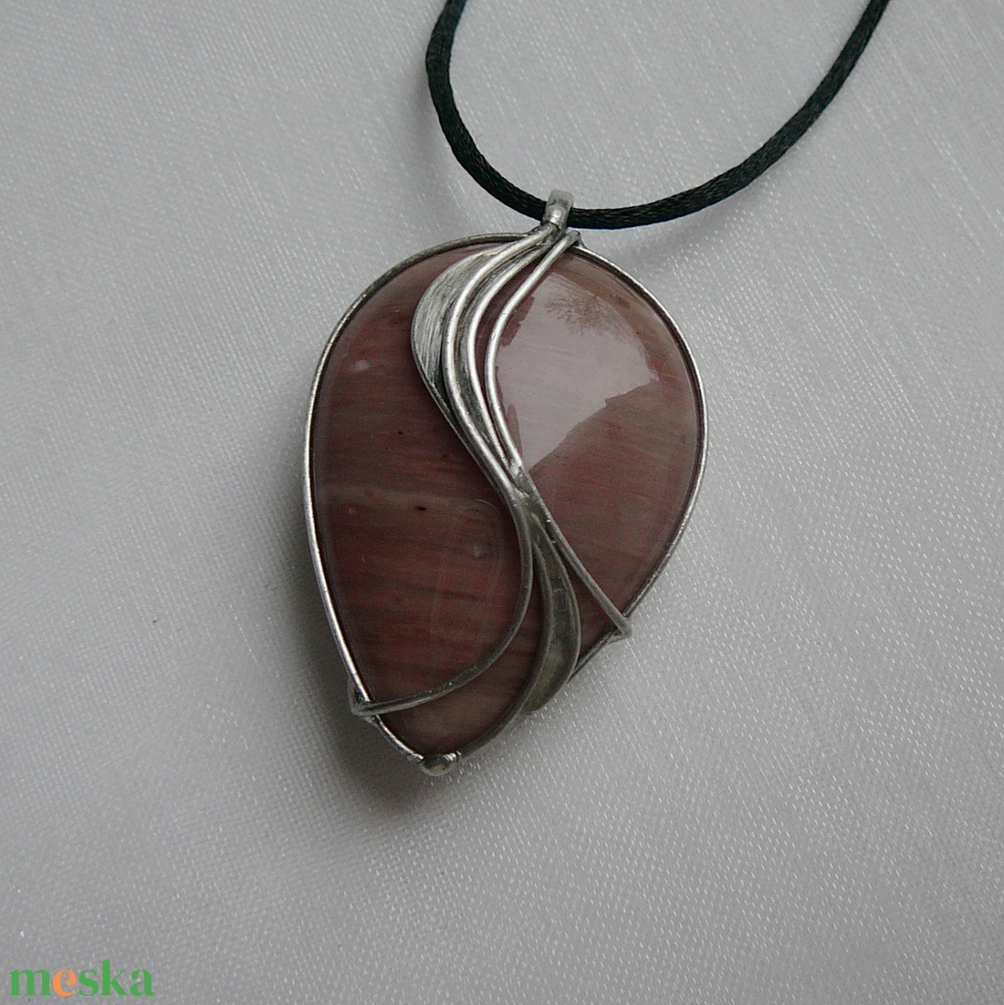 Thulit csepp medál - ékszer - nyaklánc - medálos nyaklánc - Meska.hu