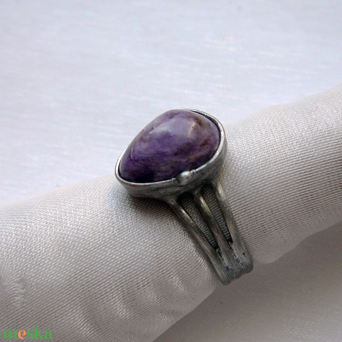 Csaroit gyűrű - ékszer - gyűrű - szoliter gyűrű - Meska.hu