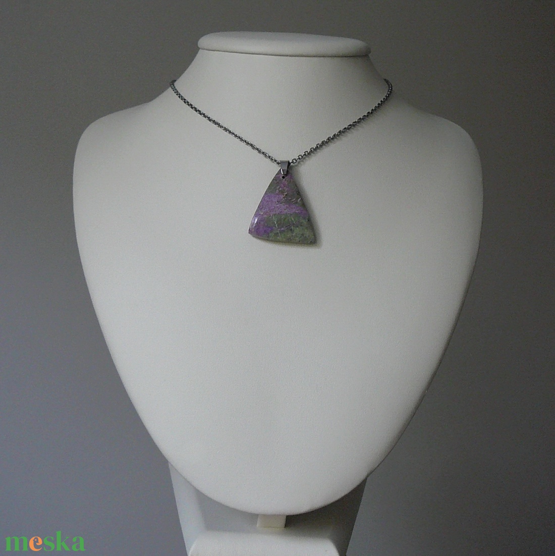 Atlantiszit medálos nyaklánc - ékszer - nyaklánc - medálos nyaklánc - Meska.hu