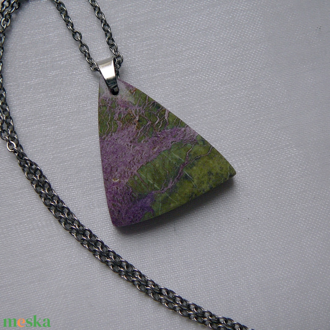 Atlantiszit medálos nyaklánc - ékszer - nyaklánc - medálos nyaklánc - Meska.hu
