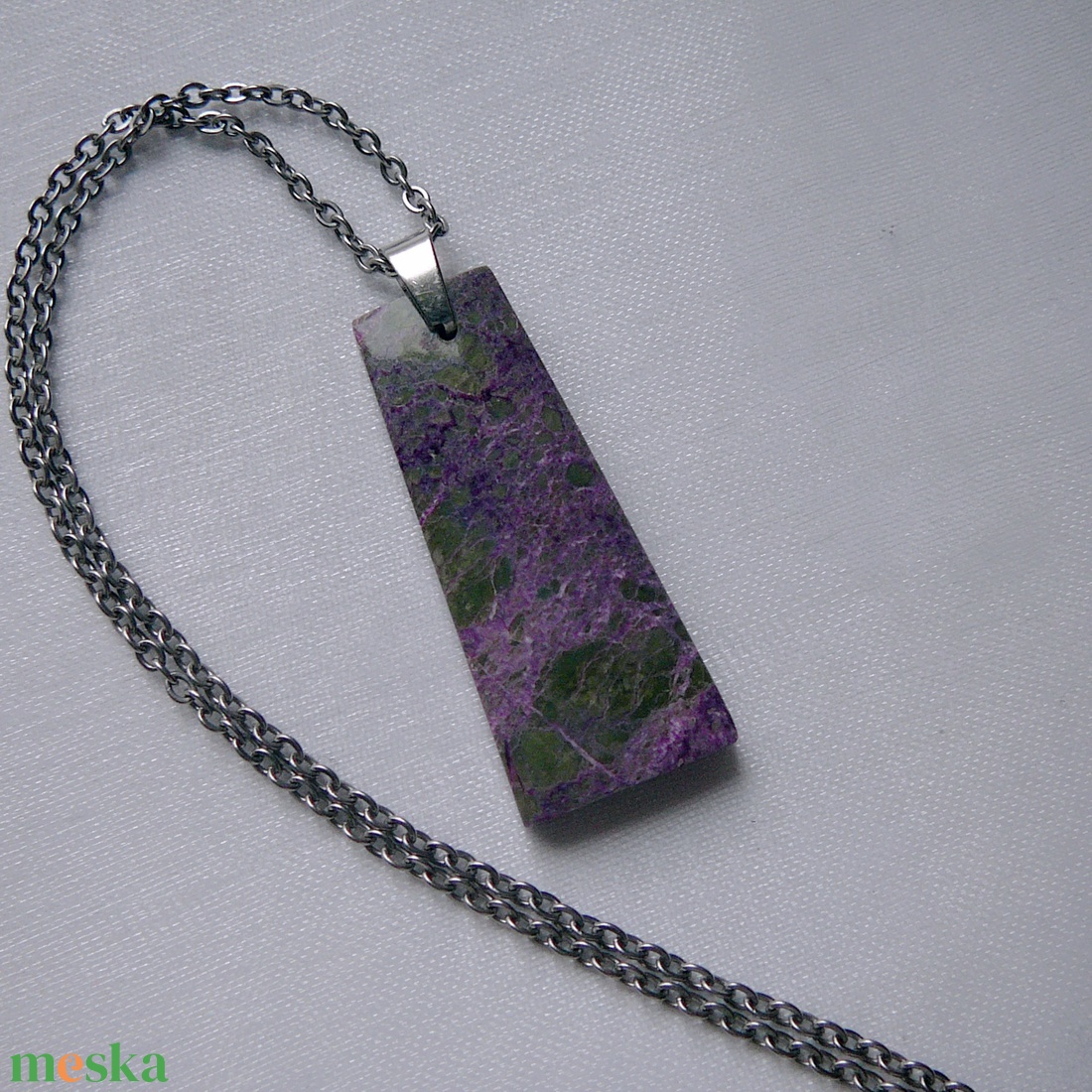 Atlantiszit medálos nyaklánc - ékszer - nyaklánc - medálos nyaklánc - Meska.hu