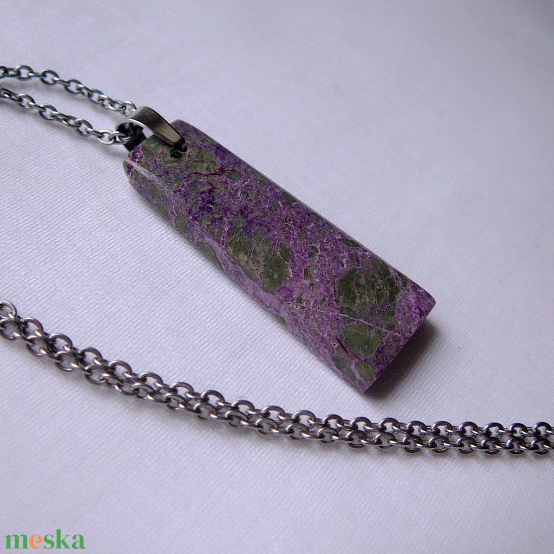 Atlantiszit medálos nyaklánc - ékszer - nyaklánc - medálos nyaklánc - Meska.hu