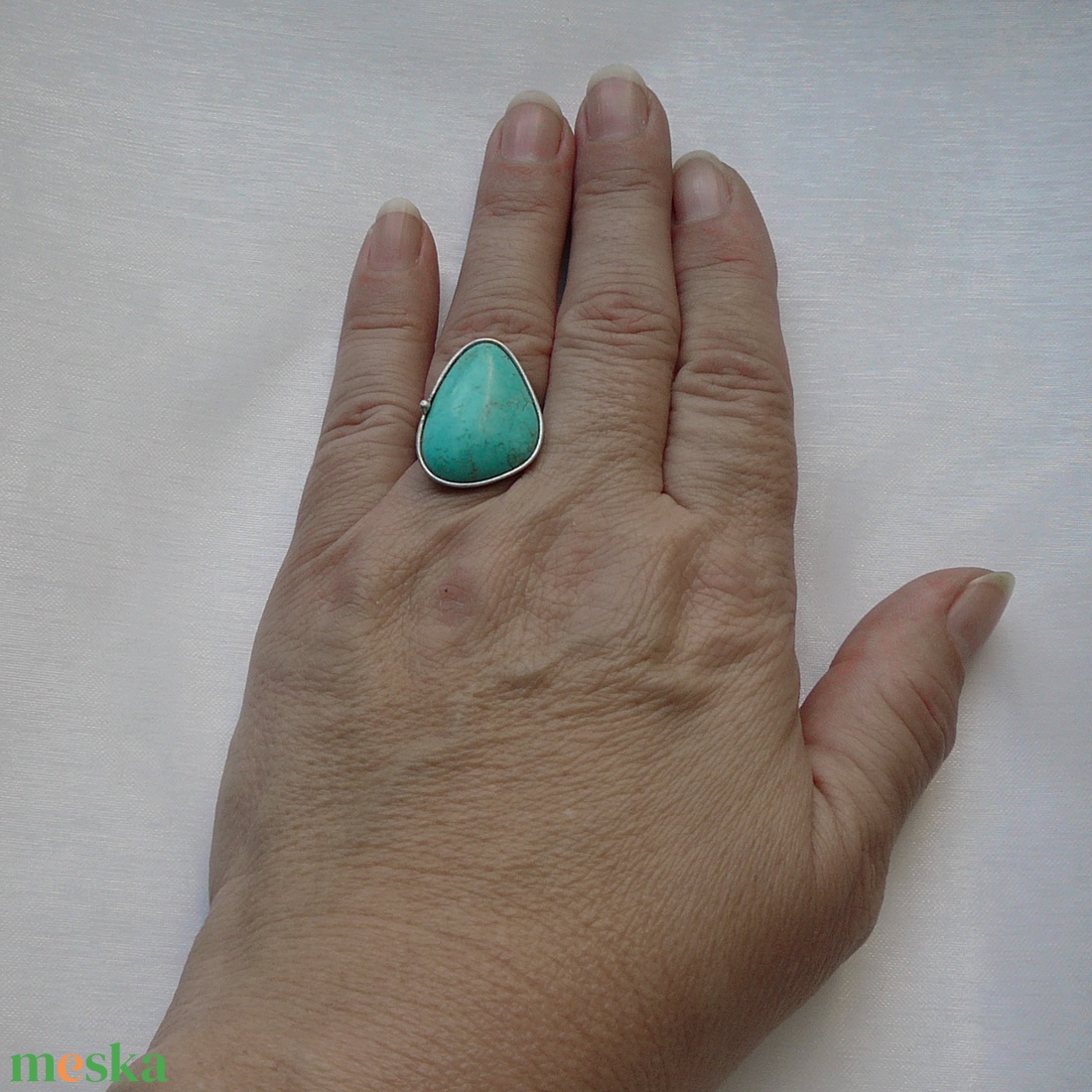 Türkinit gyűrű - ékszer - gyűrű - szoliter gyűrű - Meska.hu