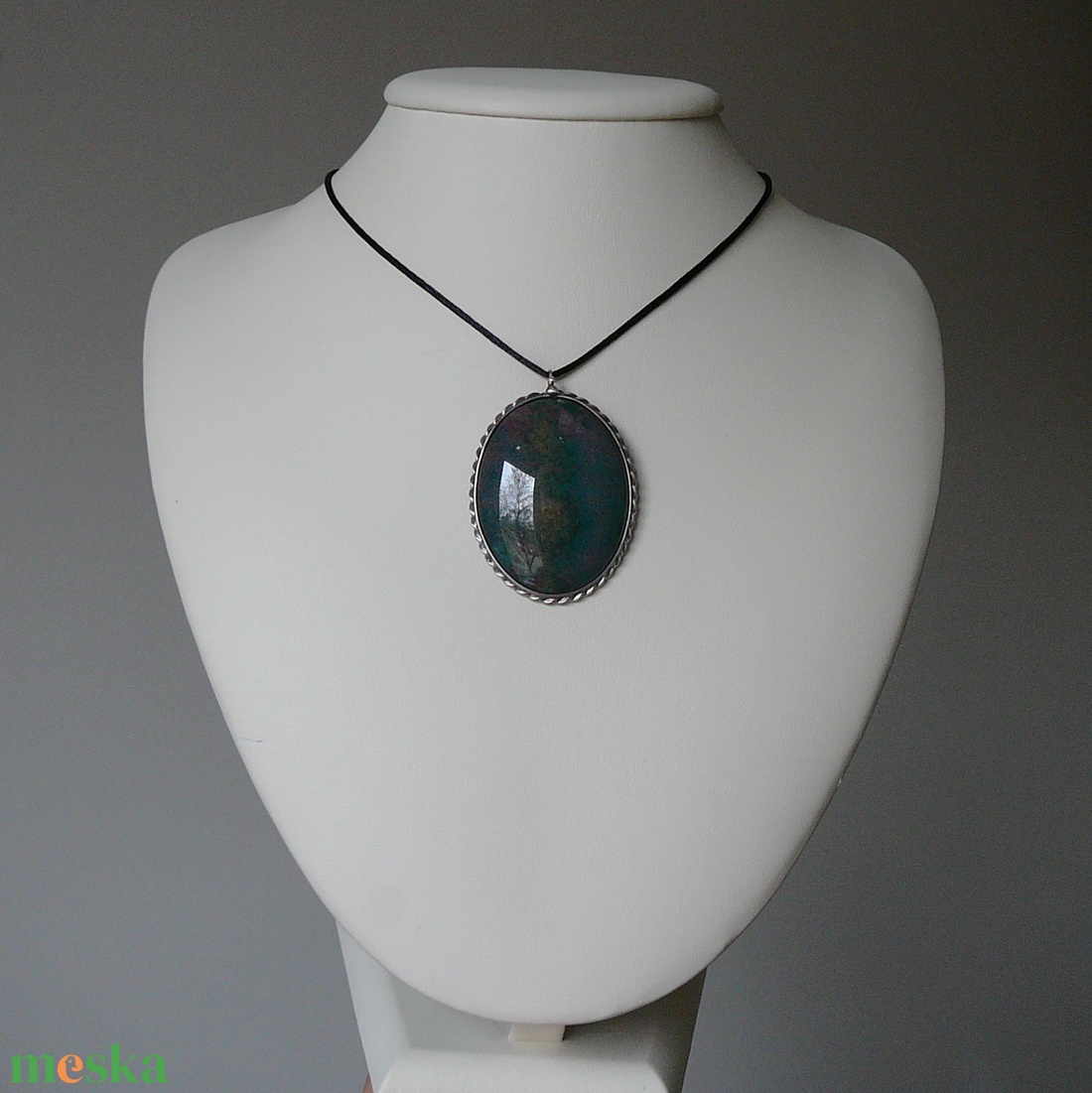 Heliotróp medál - ékszer - nyaklánc - medálos nyaklánc - Meska.hu