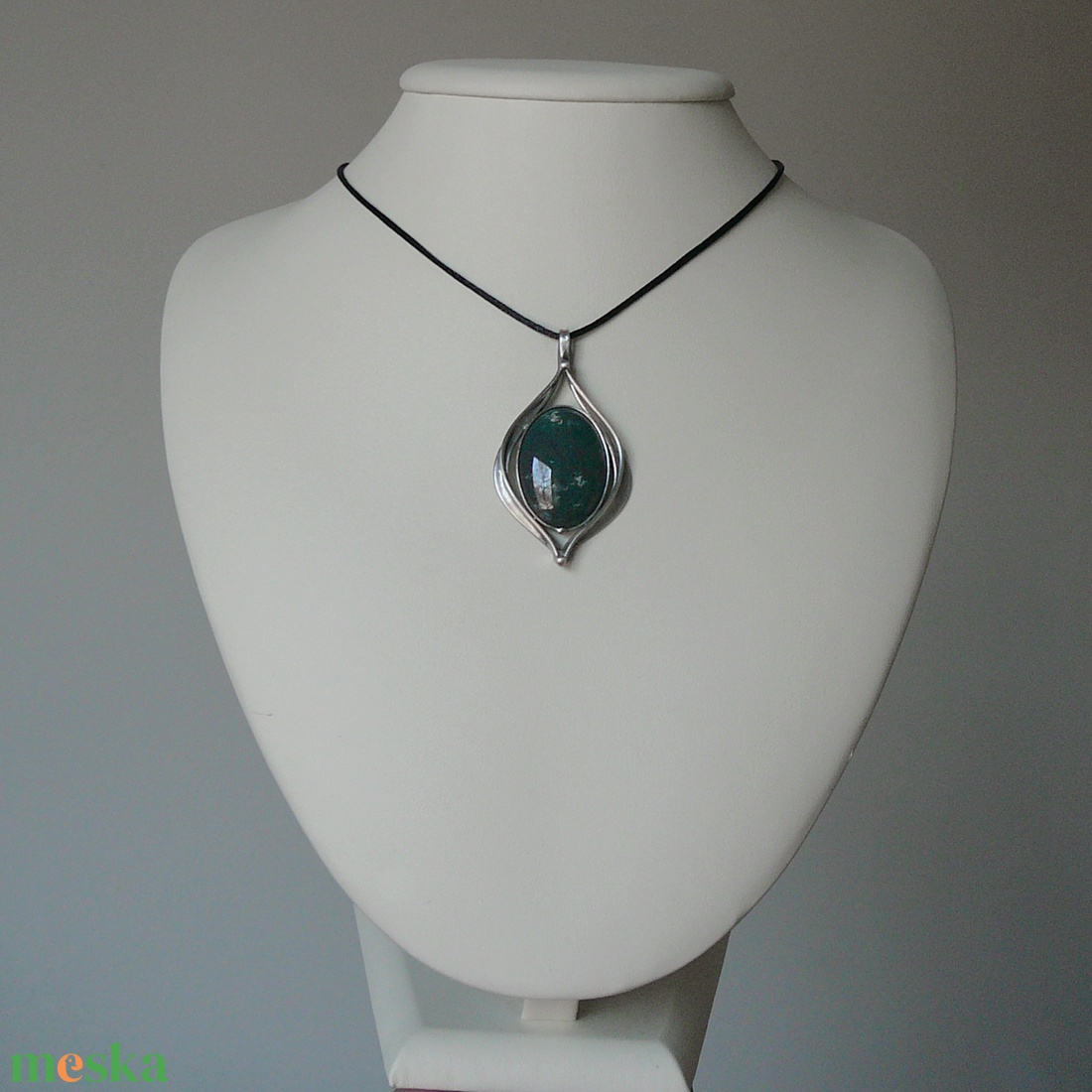 Heliotróp medál - ékszer - nyaklánc - medálos nyaklánc - Meska.hu