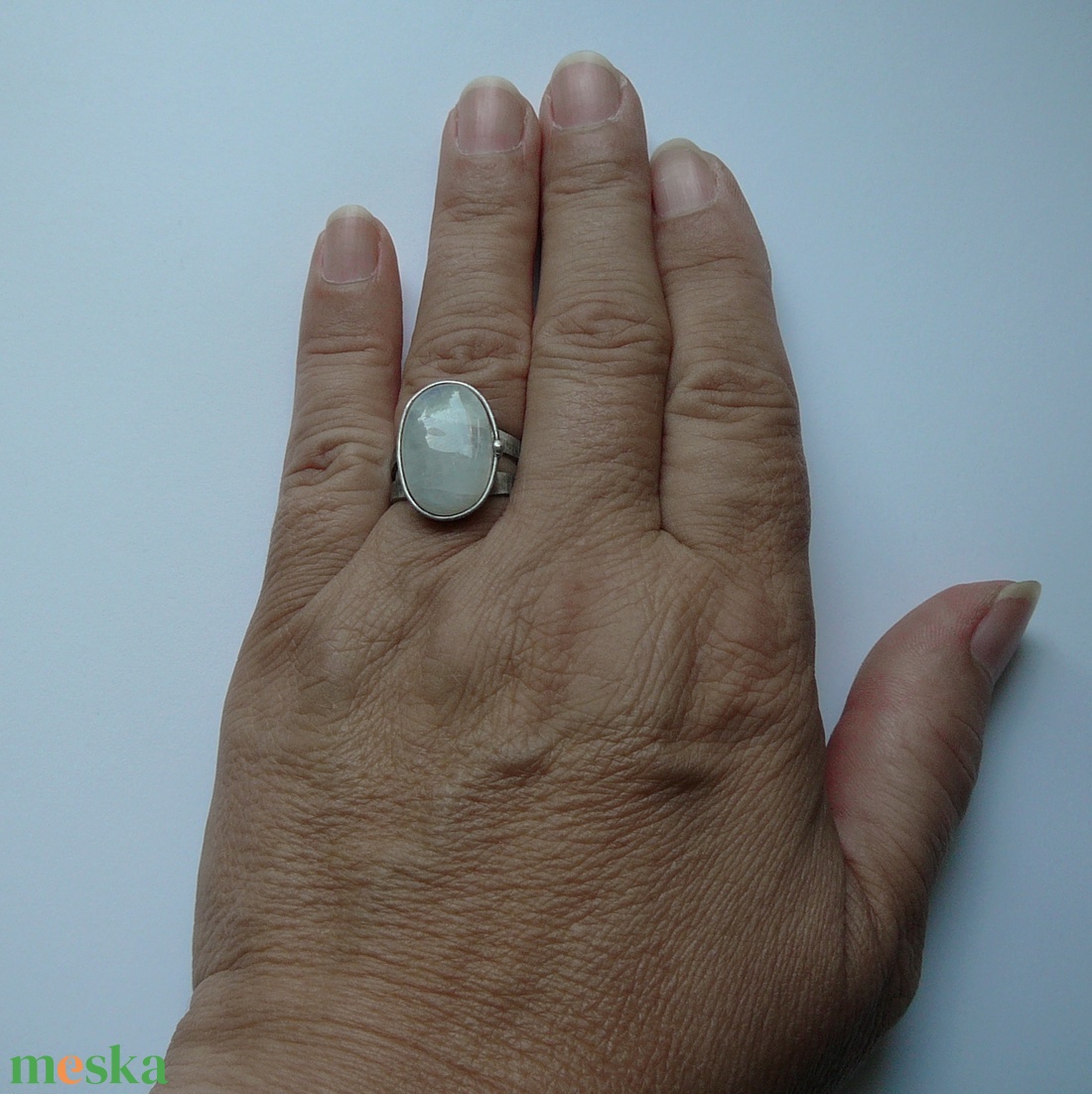 Holdkő gyűrű - ékszer - gyűrű - szoliter gyűrű - Meska.hu