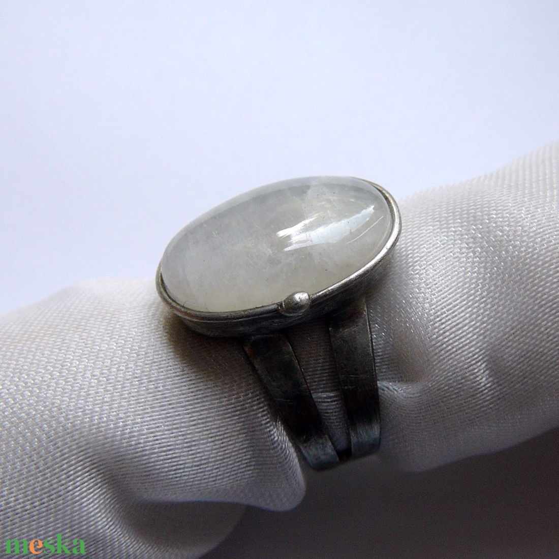 Holdkő gyűrű - ékszer - gyűrű - szoliter gyűrű - Meska.hu