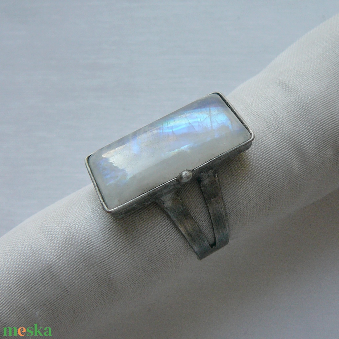 Holdkő gyűrű - ékszer - gyűrű - szoliter gyűrű - Meska.hu