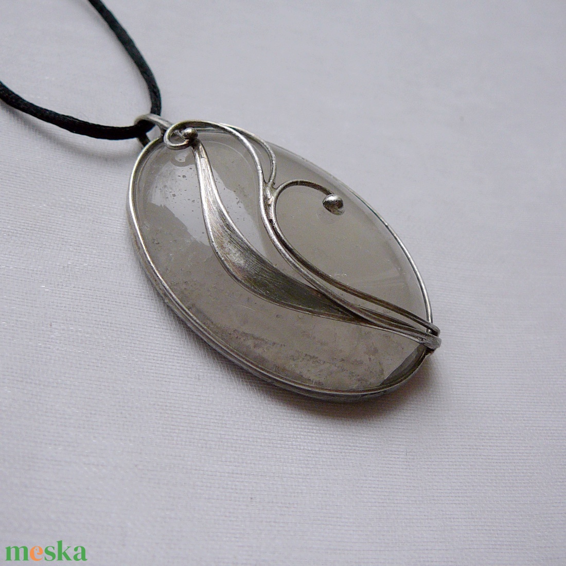 Hegyikristály medál - ékszer - nyaklánc - medálos nyaklánc - Meska.hu