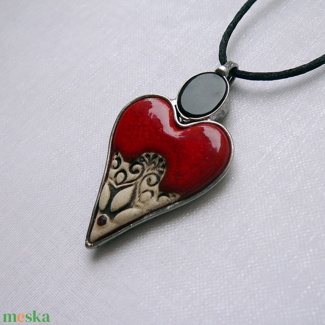 Ónix medál - ékszer - nyaklánc - medálos nyaklánc - Meska.hu