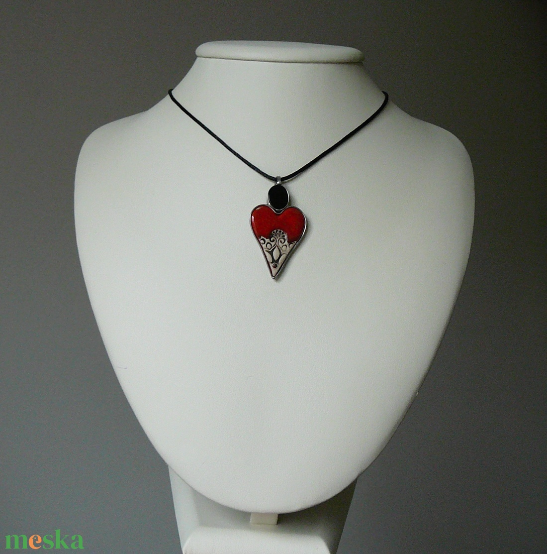 Ónix medál - ékszer - nyaklánc - medálos nyaklánc - Meska.hu
