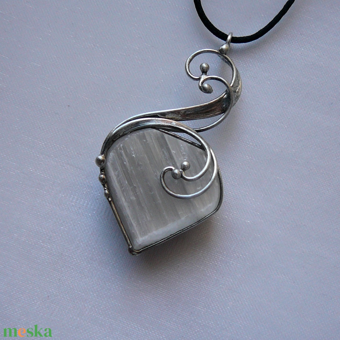 Szelenit medál - ékszer - nyaklánc - medálos nyaklánc - Meska.hu