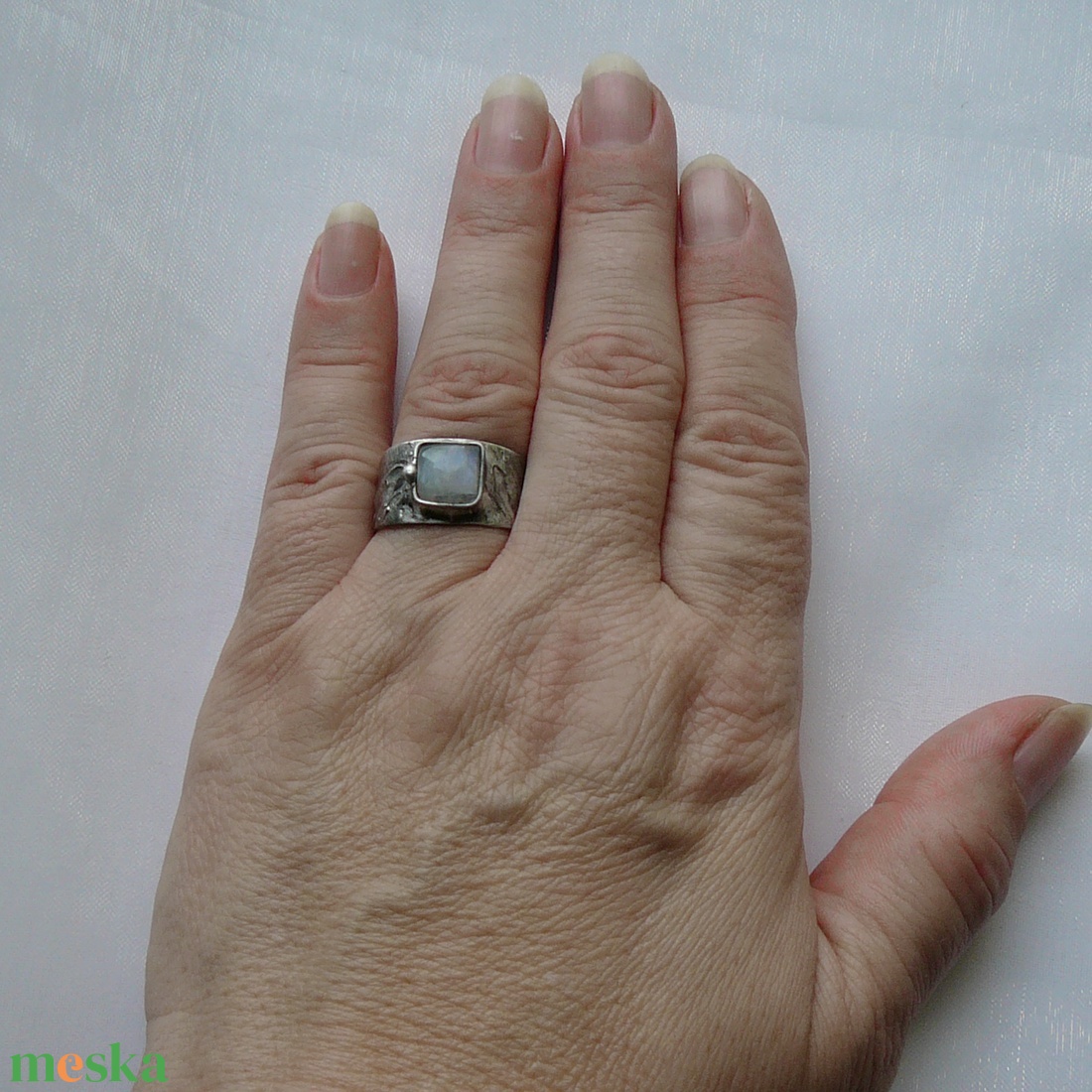 Holdkő gyűrű - ékszer - gyűrű - szoliter gyűrű - Meska.hu