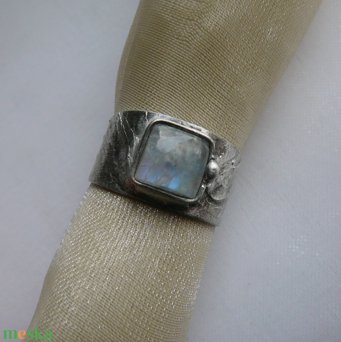 Holdkő gyűrű - ékszer - gyűrű - szoliter gyűrű - Meska.hu