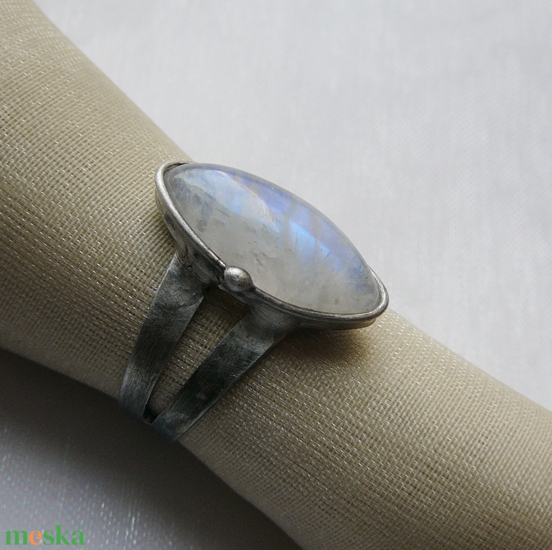 Holdkő gyűrű - ékszer - gyűrű - szoliter gyűrű - Meska.hu