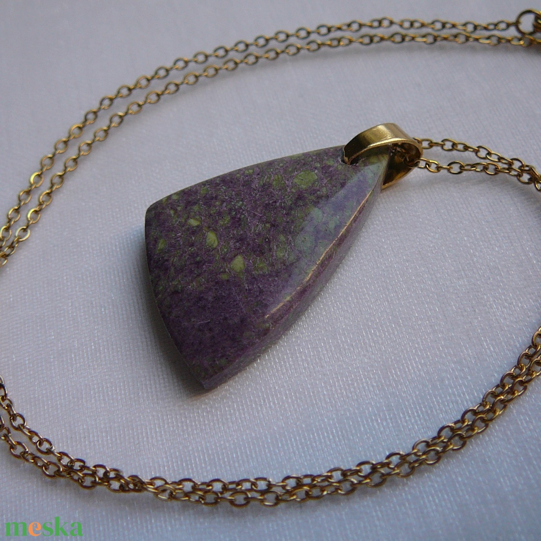 Atlantiszit medálos nyaklánc - ékszer - nyaklánc - medálos nyaklánc - Meska.hu