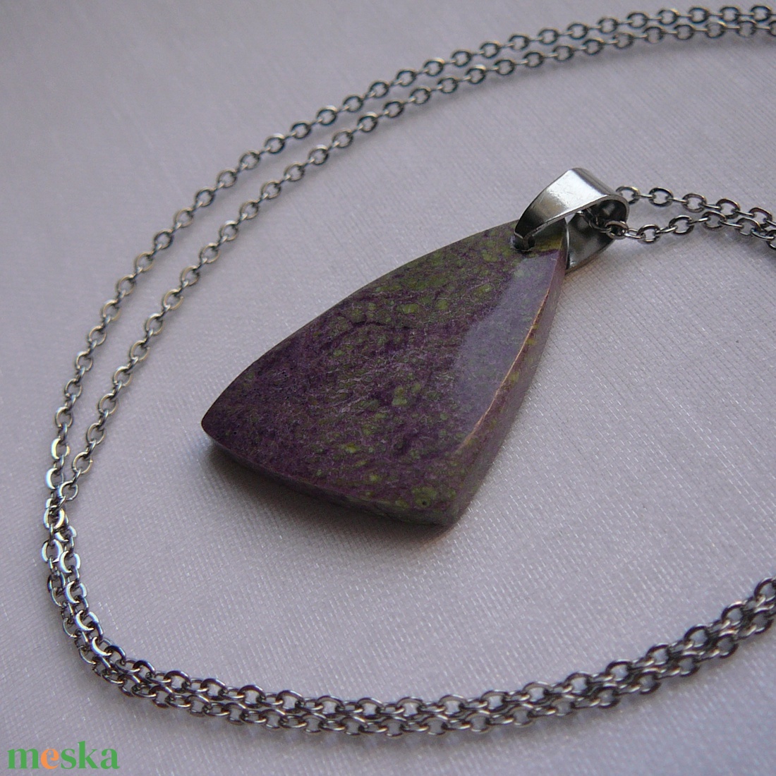 Atlantiszit medálos nyaklánc - ékszer - nyaklánc - medálos nyaklánc - Meska.hu