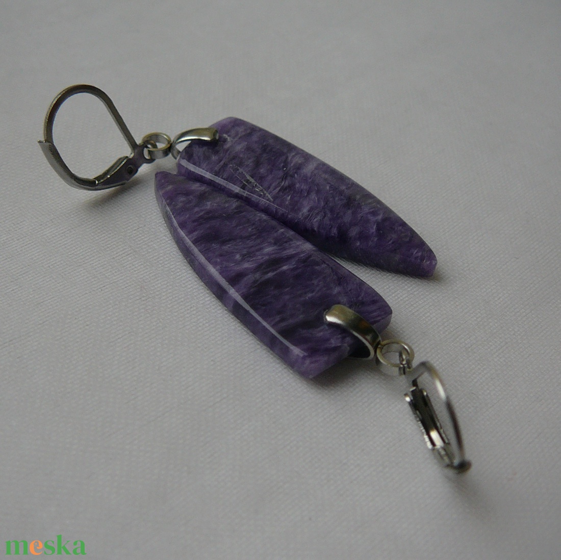 Csaroit fülbevaló - ékszer - fülbevaló - lógó fülbevaló - Meska.hu