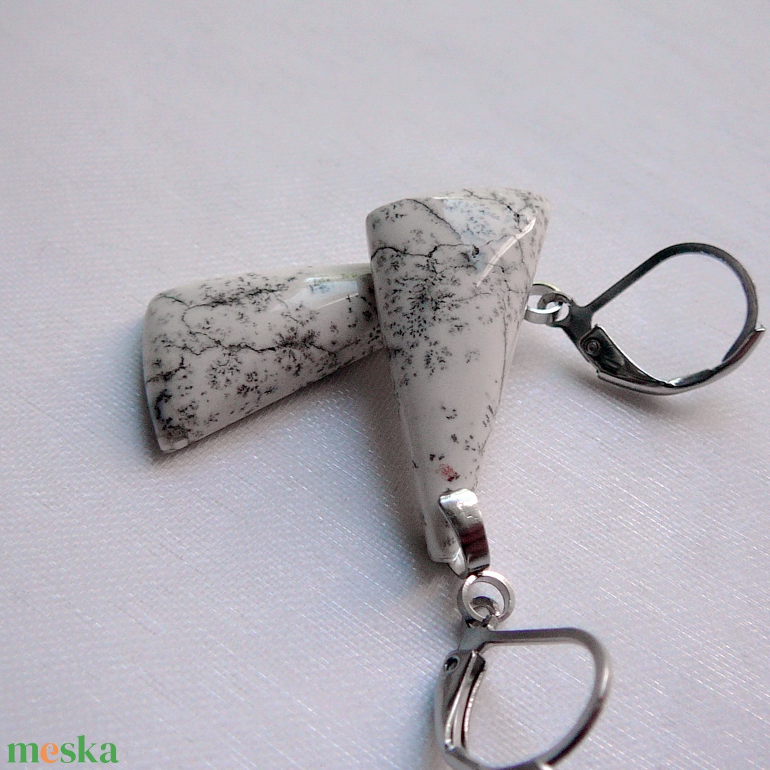 Merlinit fülbevaló - ékszer - fülbevaló - lógó csepp fülbevaló - Meska.hu