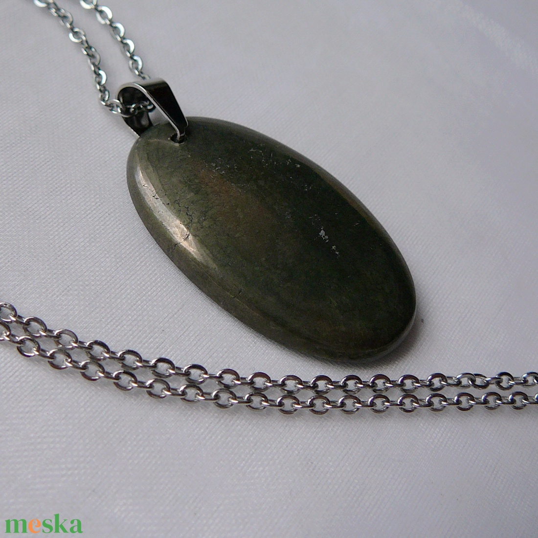Pirit medálos nyaklánc - ékszer - nyaklánc - medálos nyaklánc - Meska.hu