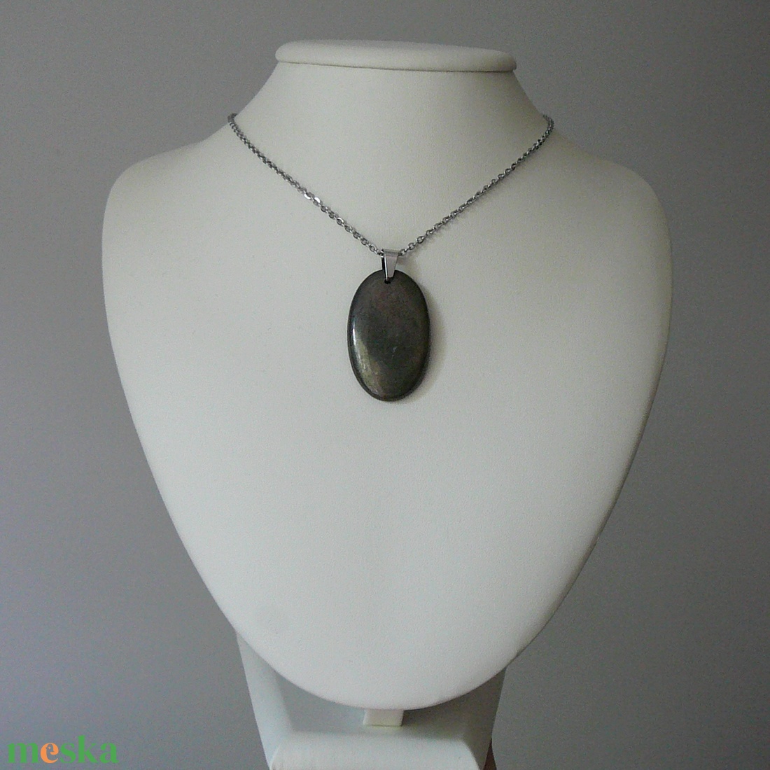 Pirit medálos nyaklánc - ékszer - nyaklánc - medálos nyaklánc - Meska.hu