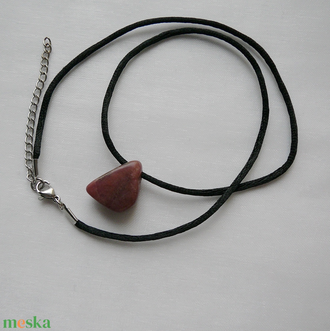 Rodonit medálos nyaklánc - ékszer - nyaklánc - medálos nyaklánc - Meska.hu