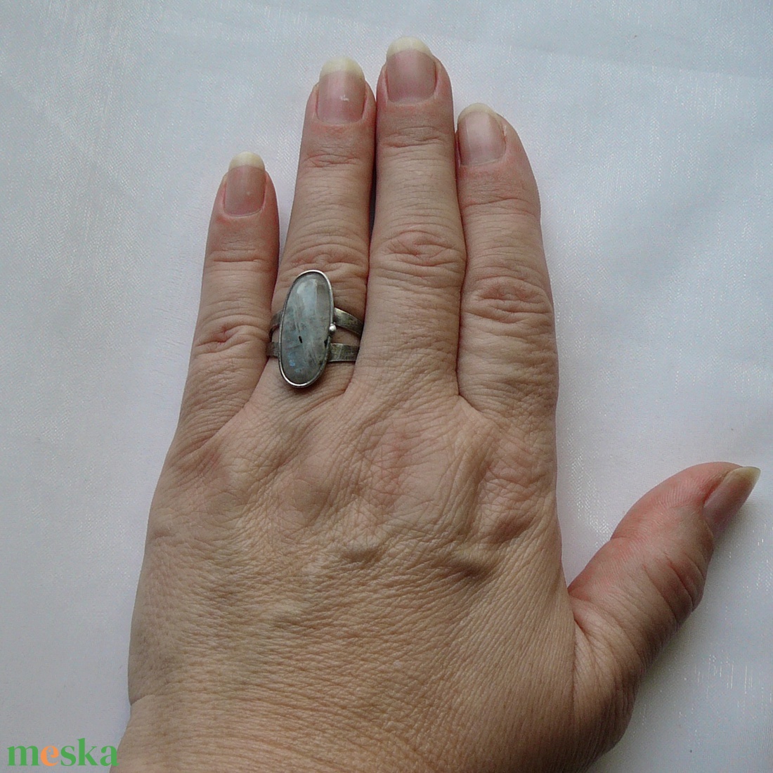 Holdkő gyűrű - ékszer - gyűrű - szoliter gyűrű - Meska.hu