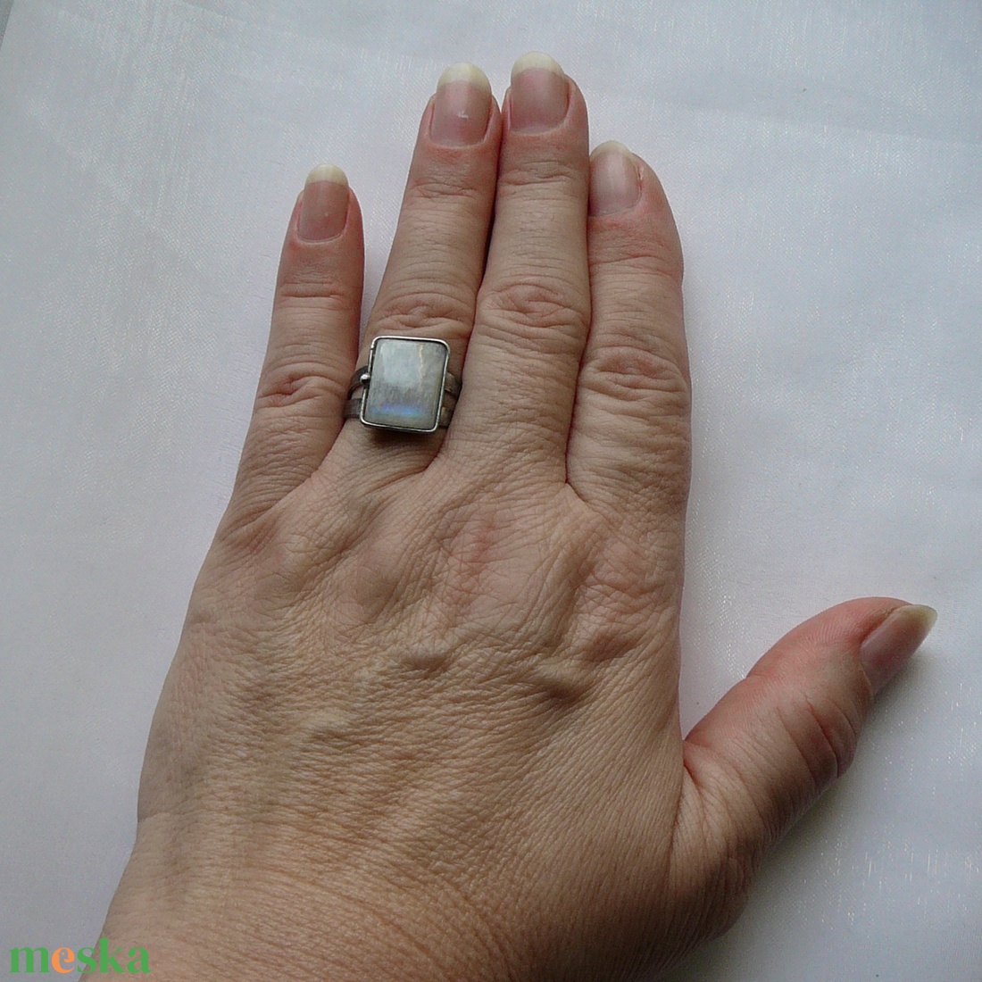 Holdkő gyűrű - ékszer - gyűrű - szoliter gyűrű - Meska.hu