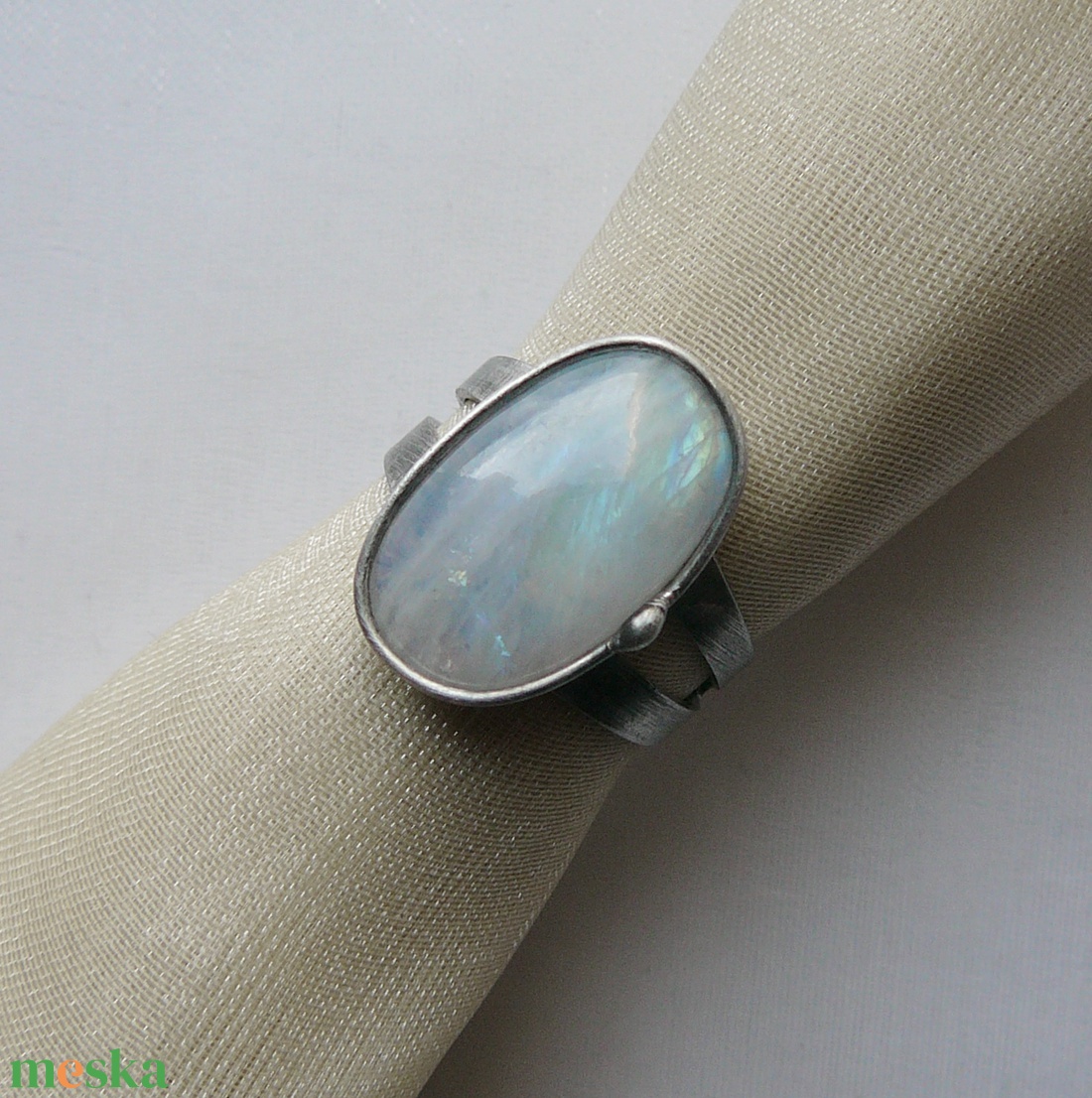 Holdkő gyűrű - ékszer - gyűrű - szoliter gyűrű - Meska.hu