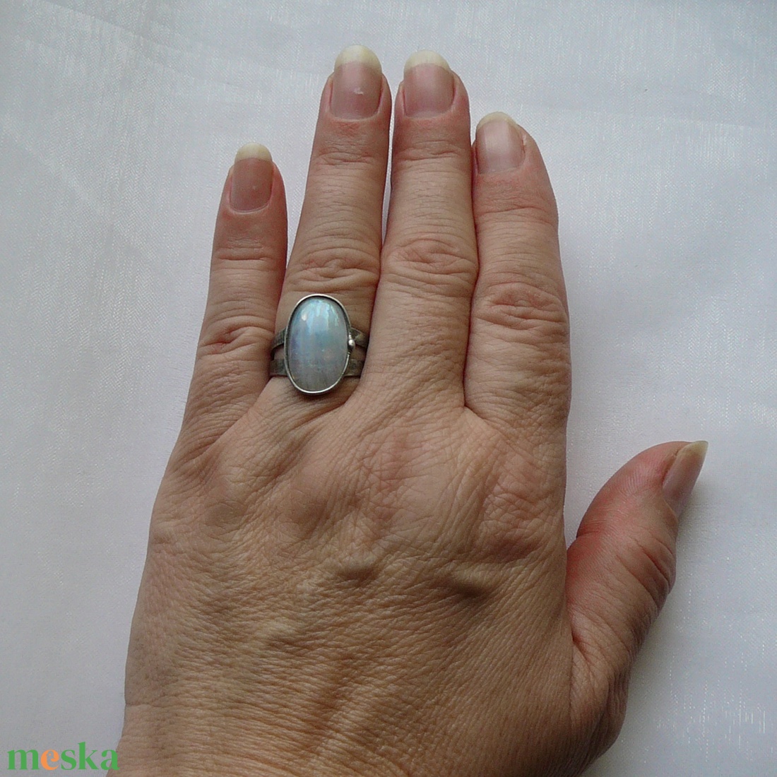 Holdkő gyűrű - ékszer - gyűrű - szoliter gyűrű - Meska.hu