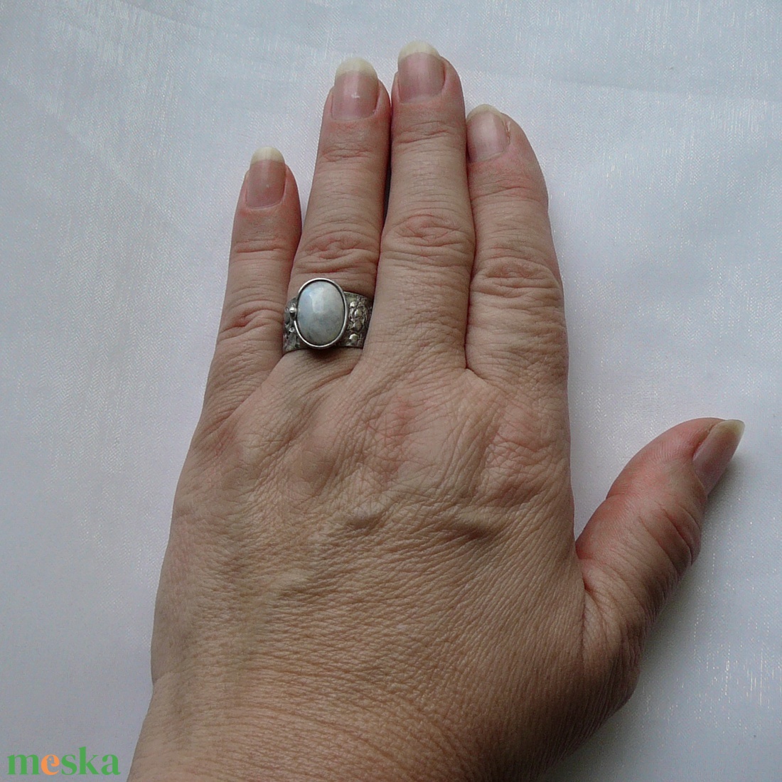Holdkő gyűrű - ékszer - gyűrű - szoliter gyűrű - Meska.hu