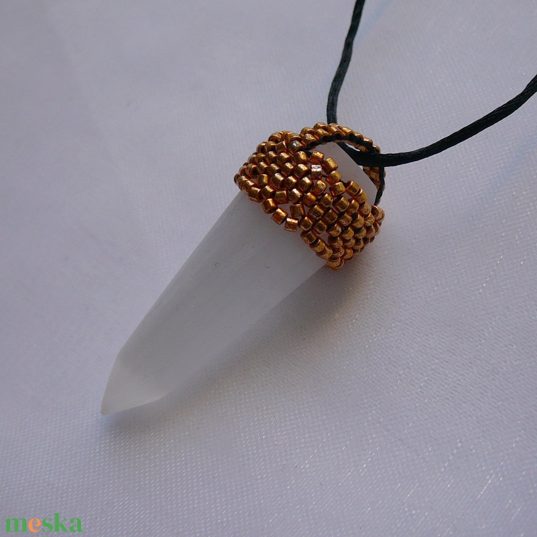 Szelenit inga medál - ékszer - nyaklánc - medálos nyaklánc - Meska.hu