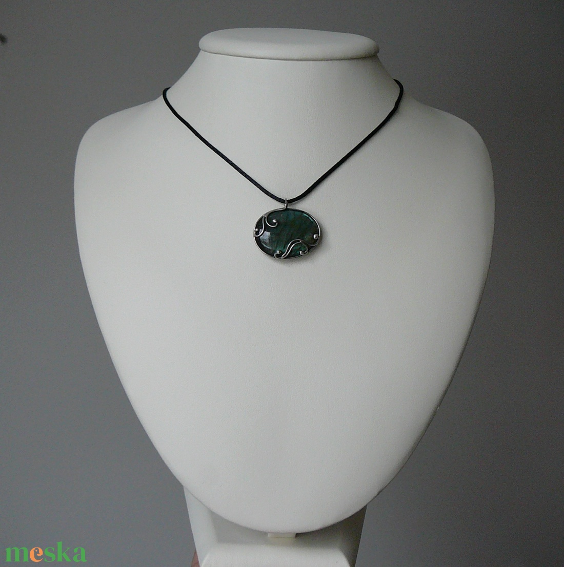 Labradorit medál - ékszer - nyaklánc - medál - Meska.hu