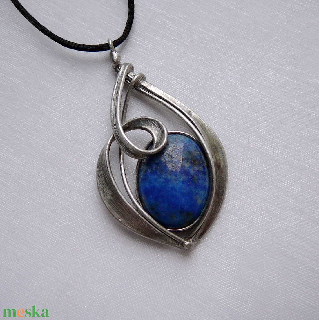 Lápisz lazuli medál - ékszer - nyaklánc - medálos nyaklánc - Meska.hu
