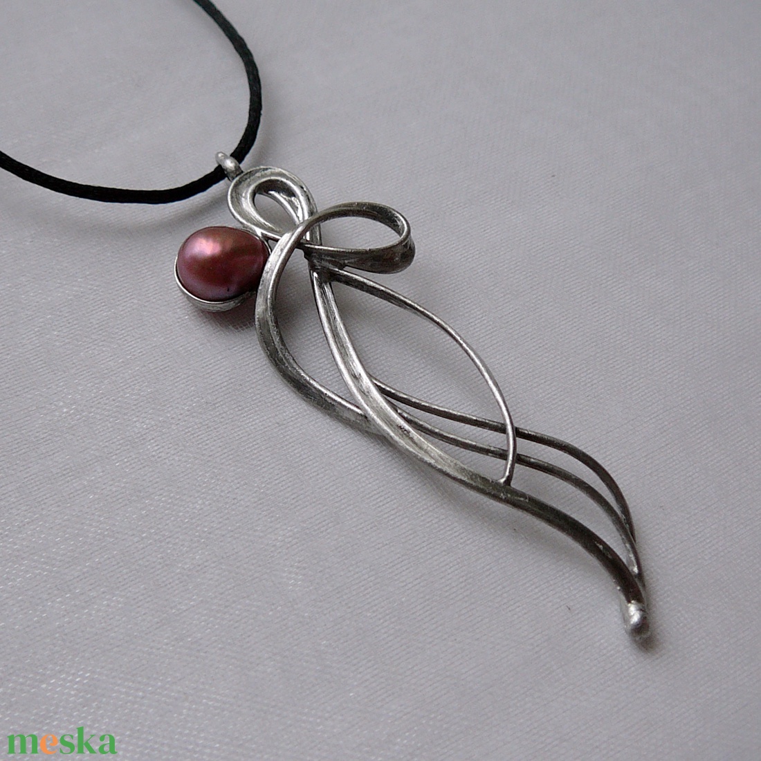 Folyami gyöngy  medál - ékszer - nyaklánc - medálos nyaklánc - Meska.hu