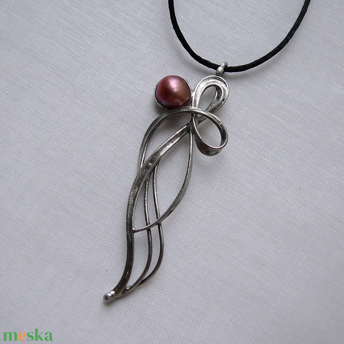 Folyami gyöngy  medál - ékszer - nyaklánc - medálos nyaklánc - Meska.hu