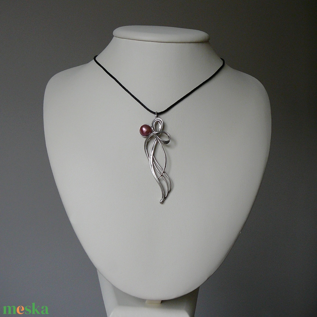 Folyami gyöngy  medál - ékszer - nyaklánc - medálos nyaklánc - Meska.hu