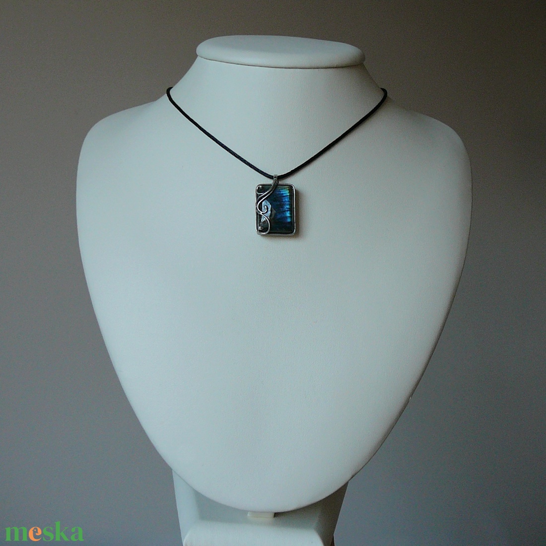 Labradorit medál - ékszer - nyaklánc - medál - Meska.hu